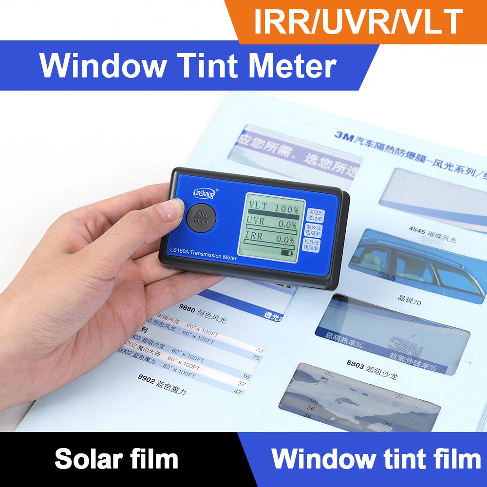 On Sale LS160 LS160A Good Price Infrared UV VLT Window Film Tester Window Tint Transmission Meter for Car