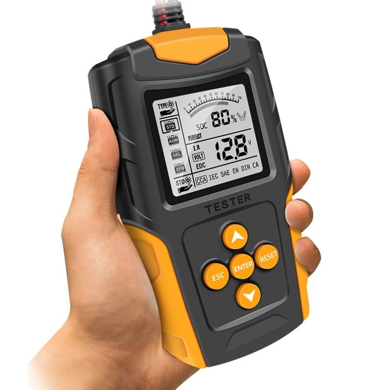 Professional 12V Intelligent Battery Capacity Tester 24V Battery Voltage Testers Battery Checker