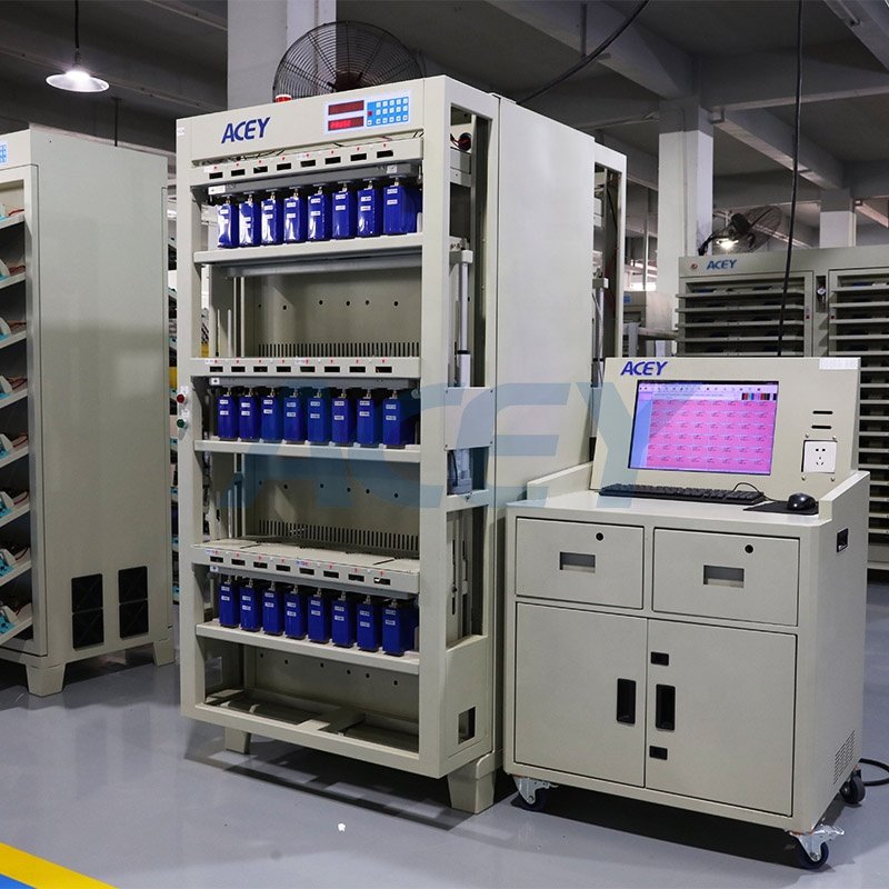 5V 100A 48 Chs Energy-saving Prismatic Battery Test Equipment Lithium Ion Cell Grading Machine Manufacturer