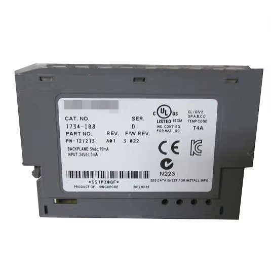 1734-IB8 PLC Control Unit with Logo Warranty Industrial Automation Autromation AB PAC & Dedicated Controllers for Allen Bradley