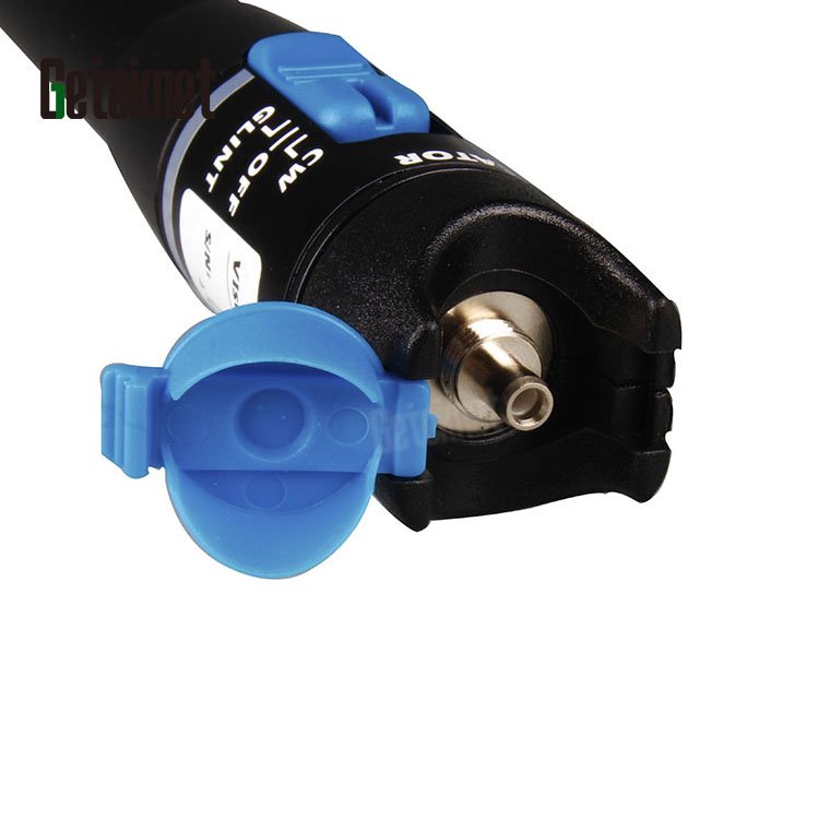 Geteknet 1mW 5KM VFL visual fault locator optic tool tester meter cable test fiber optic equipment 2.5mm VFL fiber tester