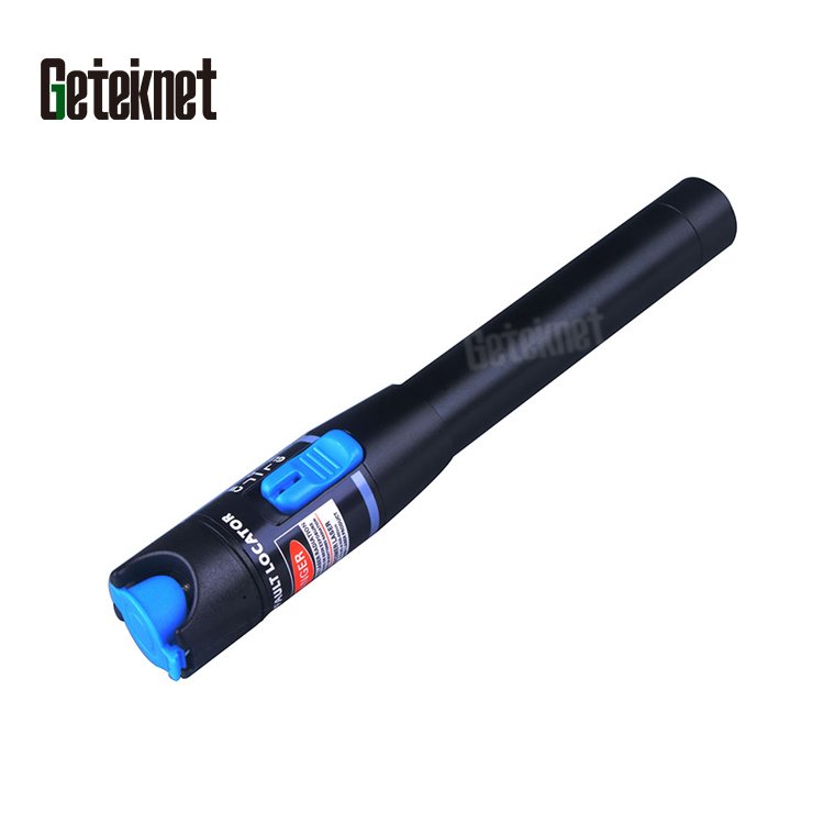 Geteknet 1mW 5KM VFL visual fault locator optic tool tester meter cable test fiber optic equipment 2.5mm VFL fiber tester