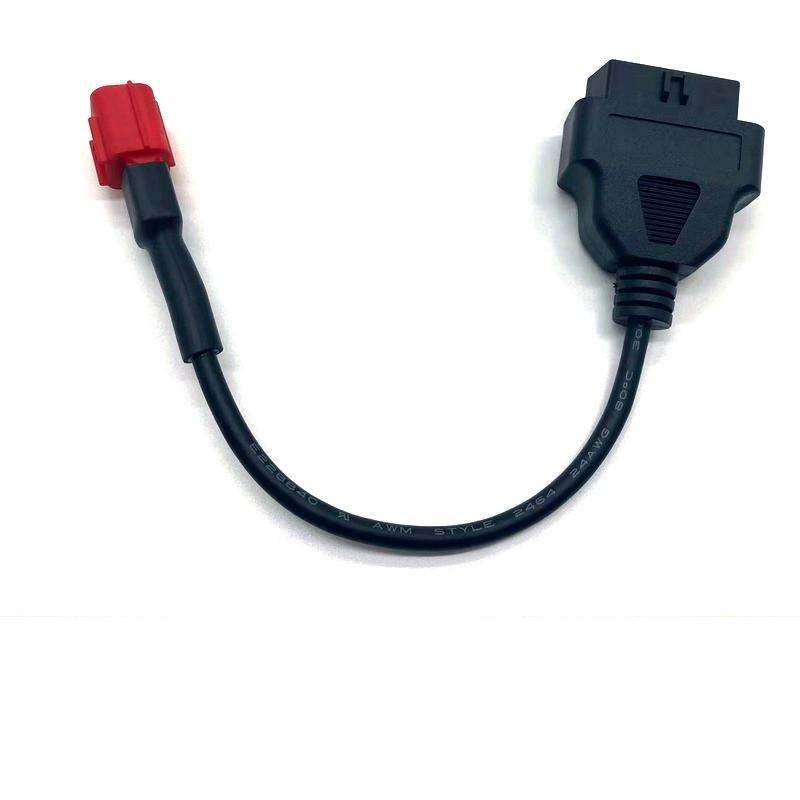 OBD 2 Cable for motorcycle cable auto diagnostic tool for Honda 6pin motorcycle cable