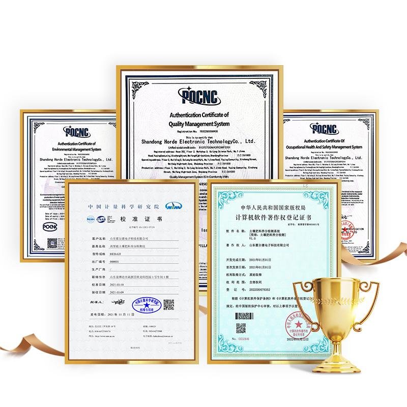 GT5 High Intellint Multi-Parameter Soil Fertilizer Nutrient Tester Quick Measurement Instrument for Government Bidding