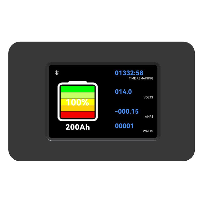 Buying Batteries Licitti Smart Battery Monitor Display Dc Lifeopo4 With Bt 100A/ 400A/ 500A/600A Shunt For Marine Applications