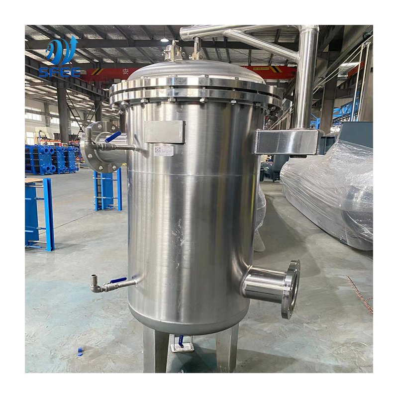 stainless steel Bag filter diesel gasoline engine oil hydraulic oil alcohol edible oil sewage large flow filter