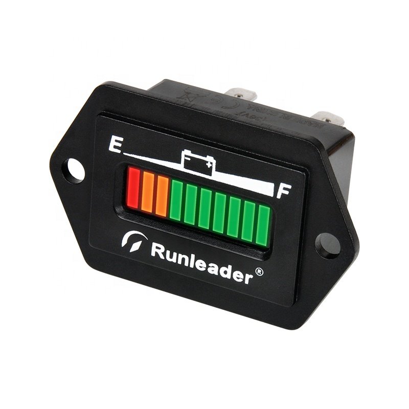waterproof battery indicator for golf cart club car EV cleaning car high pressure washer chainsaw voltage meter