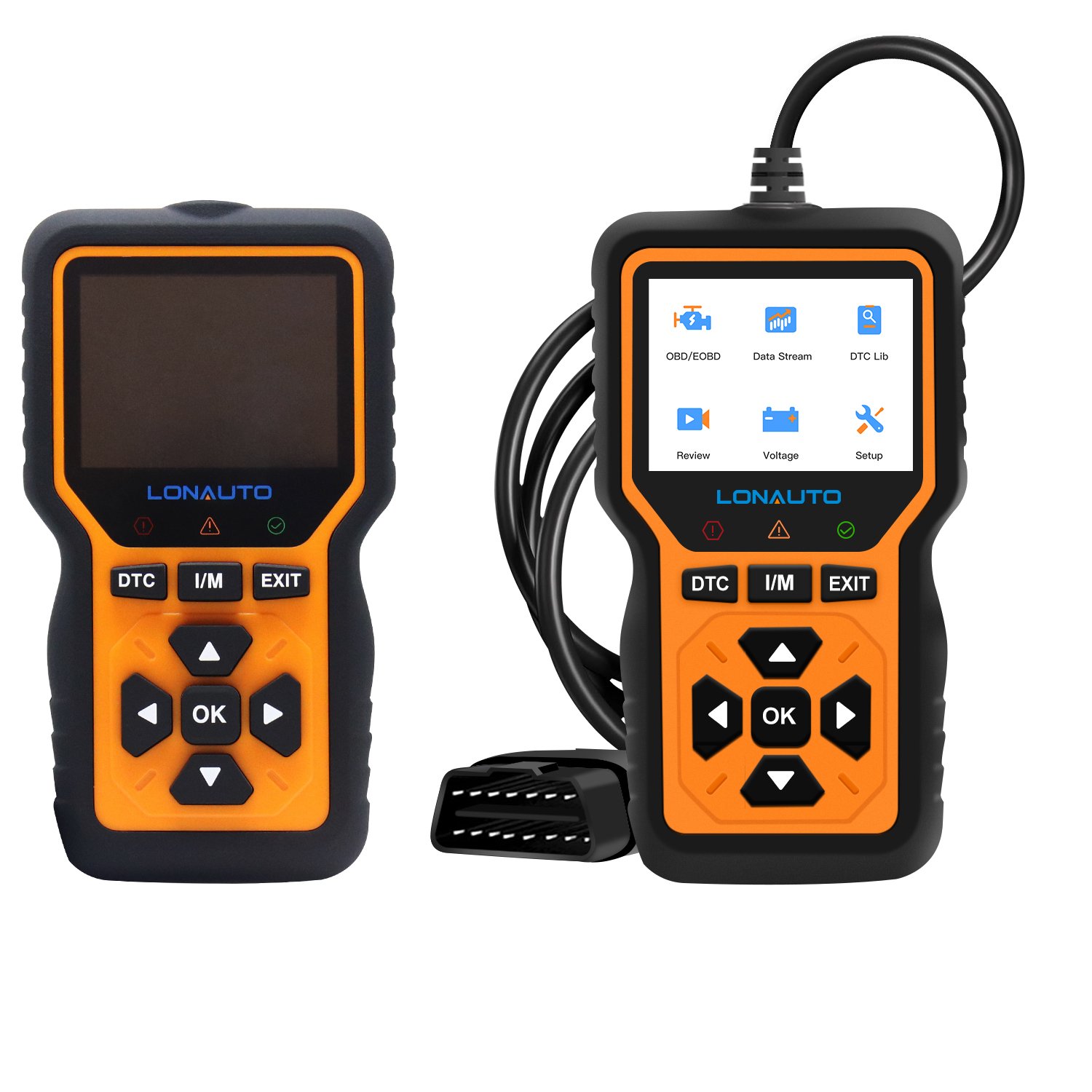 Original TX302 All OBD2 Function Enhanced Car Engine Light Code Reader ScanTool OBD2 Scanner Diagnostic Tool with Battery Test