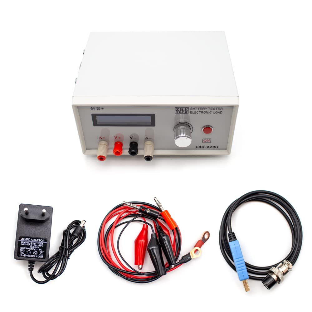 ZKETECH EBD-A20H 20A Battery Capacity Tester Machine Electronic Power Supply Tester Discharge Meter Lithium Ion Battery Industry