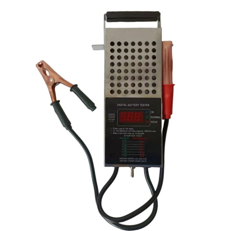 Automotive and electric vehicle battery maintenance and testing tool battery discharge tester 12V