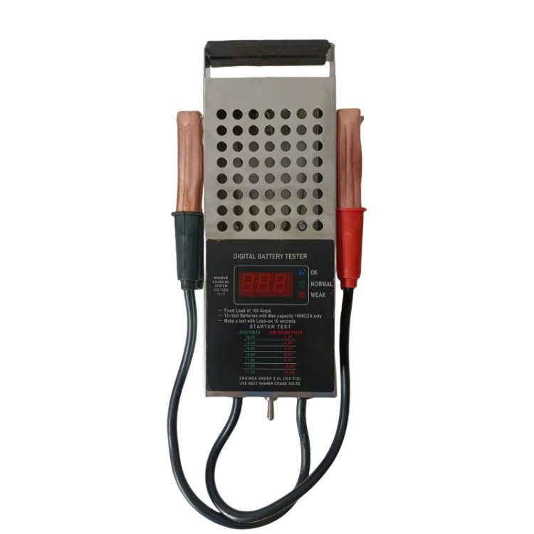 Automotive and electric vehicle battery maintenance and testing tool battery discharge tester 12V