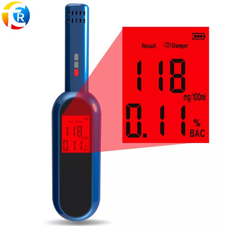 High Precision alcohole breath tester Air Blowing Alcohol Tester Alcohol Air Detector