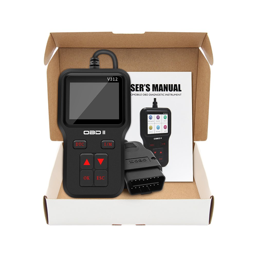 New V312 obd2 skener tester auto diagnostic tools car scanner auto diagnostic tools supports obd Vehicle Tools Car Code Reader