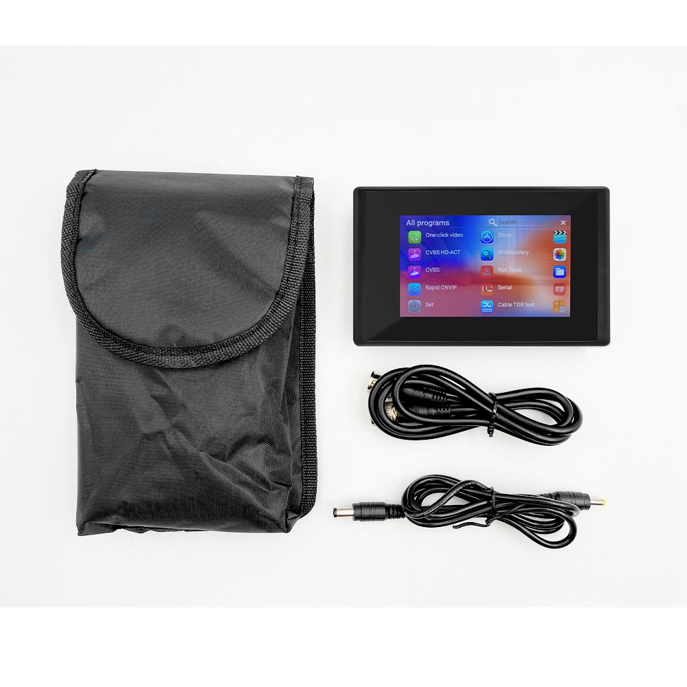 Portable cctv IP camera tester monitor