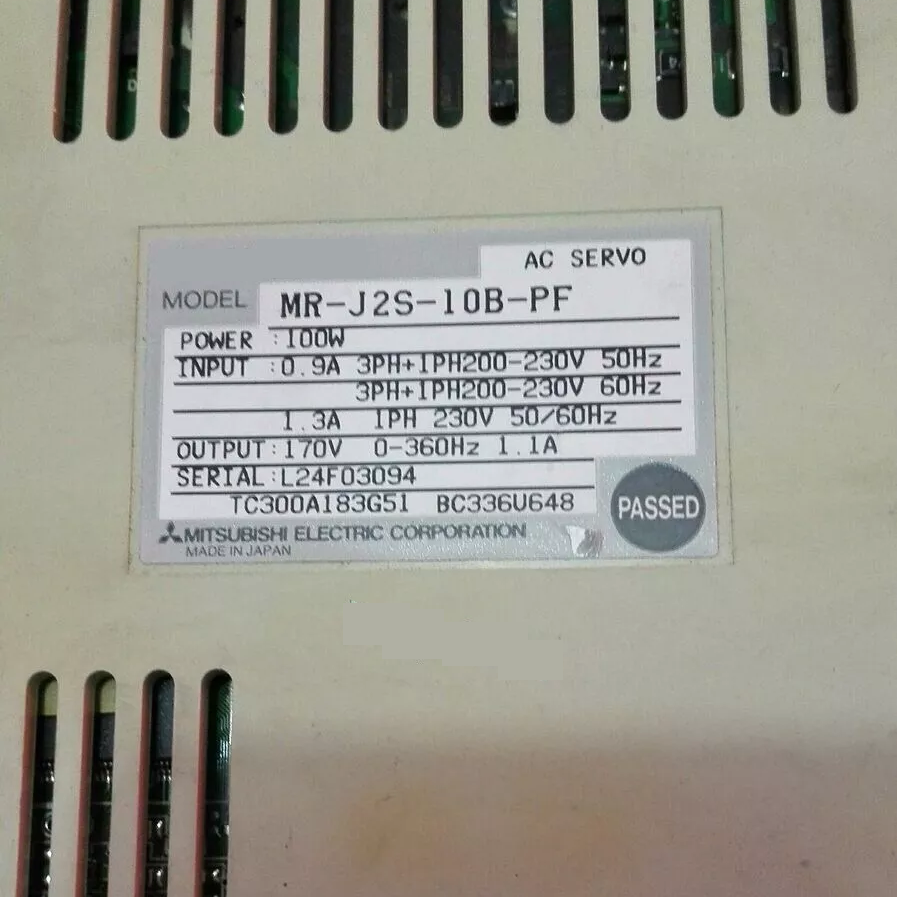New MR-J2S-10B-PF Servo Drive PLC PAC & Dedicated Controllers Product