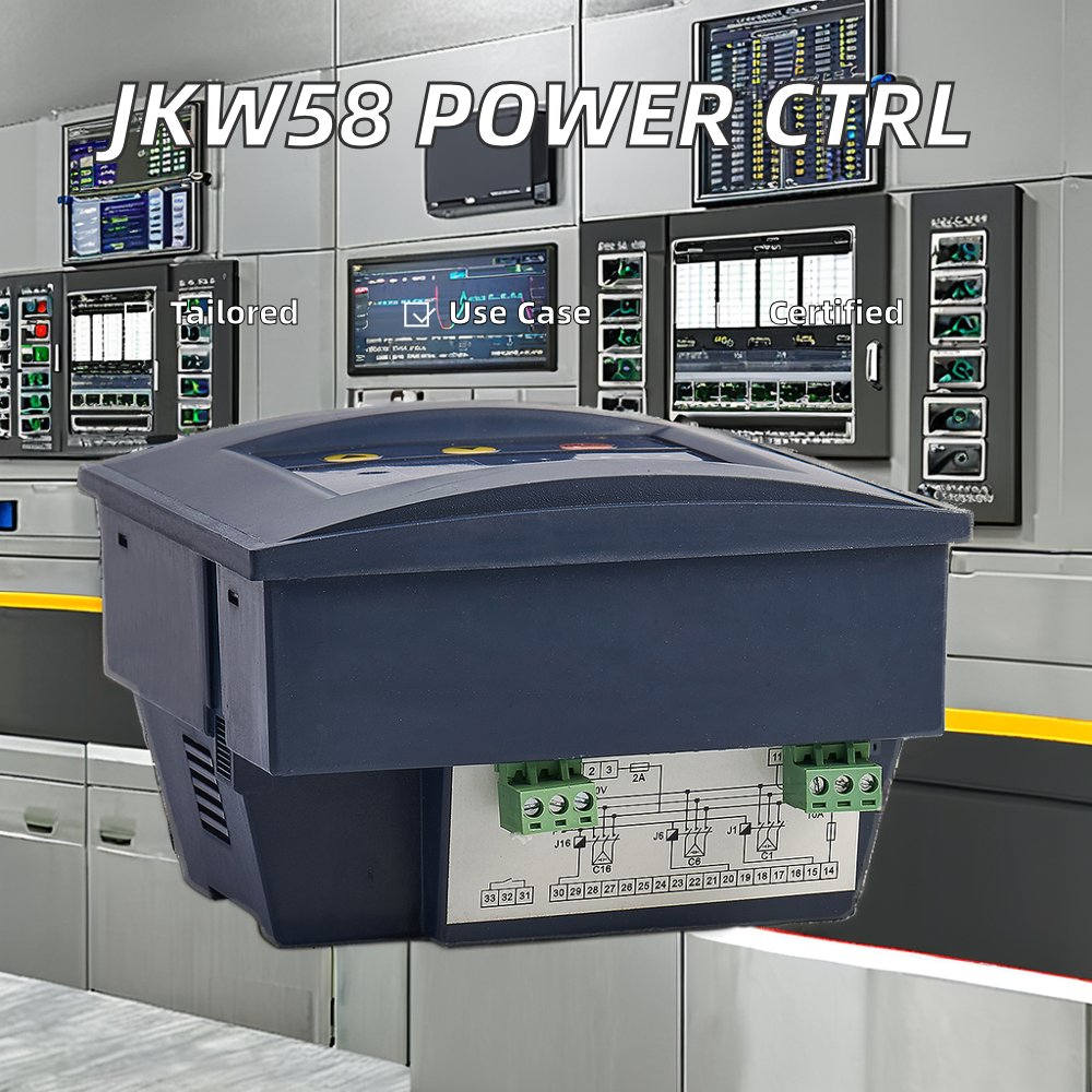 Jkw58 Automatic Power Factor Controller Relay Electronic Components Brand New Original Spot Plc Programming Controller