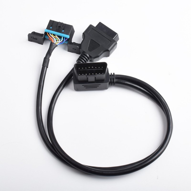 OBD2 OBD Extension Cable 16Pin Male Port to Dual 16-Pin Female Splitter Cable Car ECU Connector Adapter for BUICK Cars