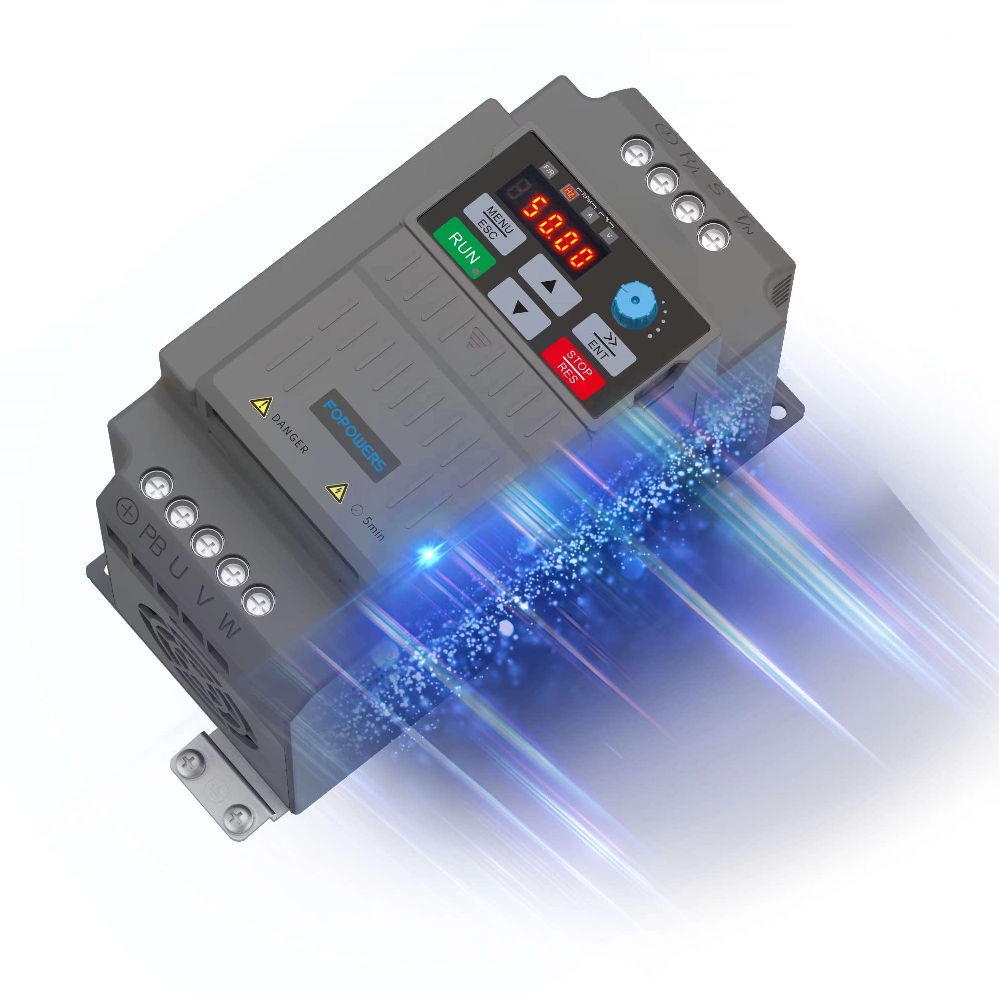 New 0.4kW/0.5HP VFD-EL 3-Phase Inverter Drive VFD004EL43A Dedicated PLC PAC Controller of VFD