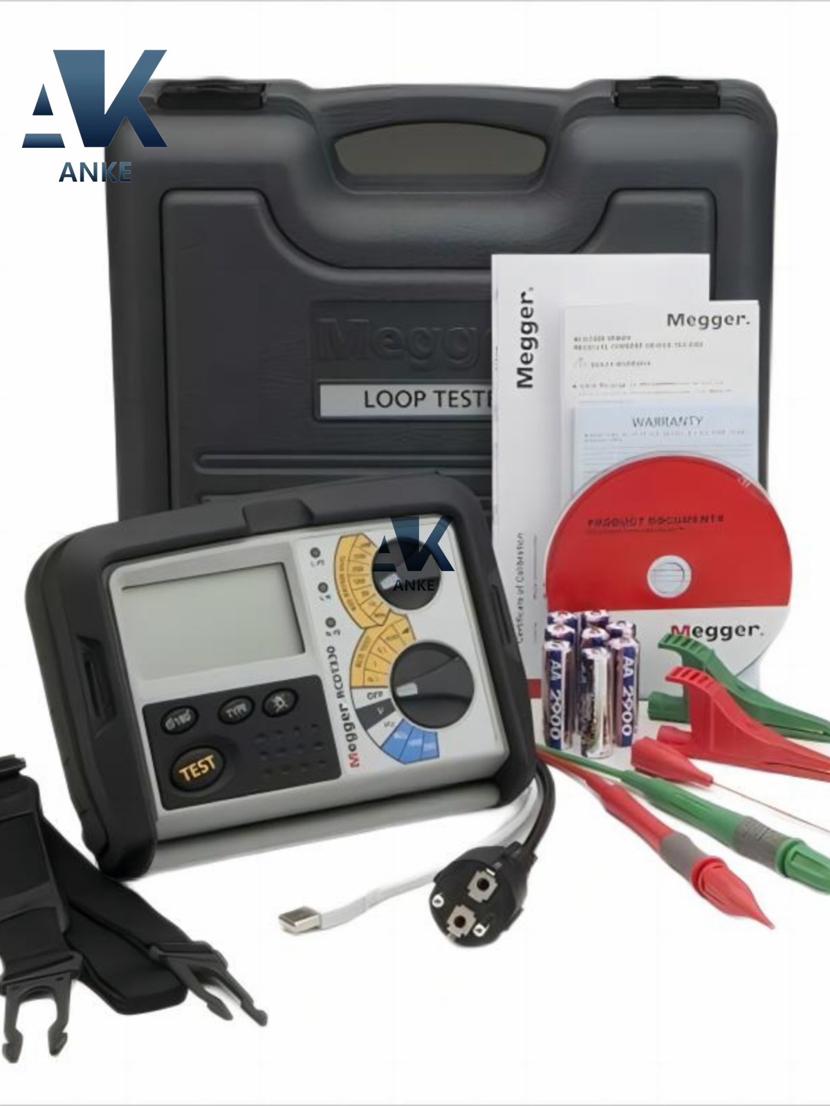 Megger RCDT300 series RCDT310 RCDT320 RCDT330 Residual Current Device Testers