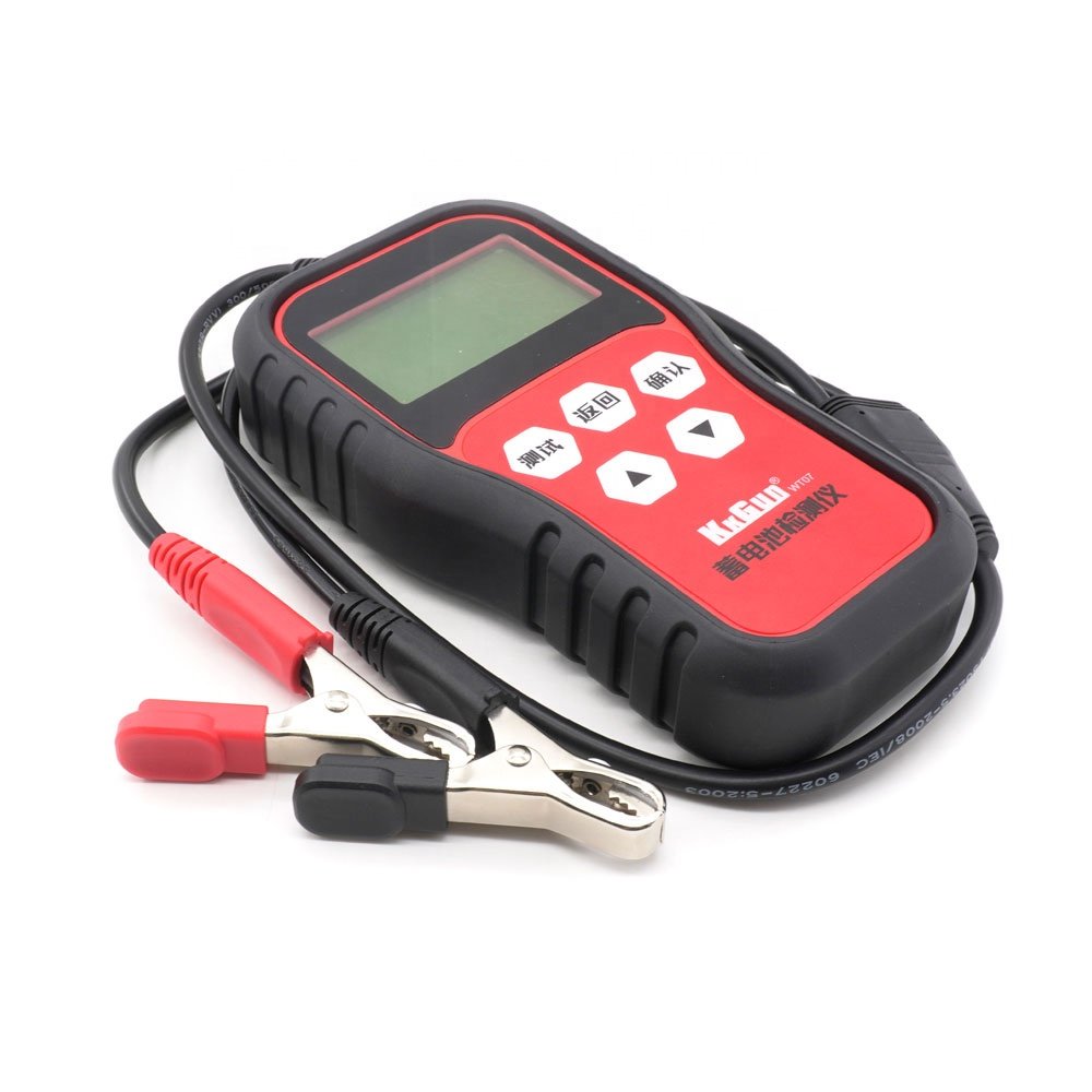 Professional 12V/24V Auto Battery Analyzer: Smart CCA Tester Alternator Check & Full Vehicle Electrical System Diagnostic Tool
