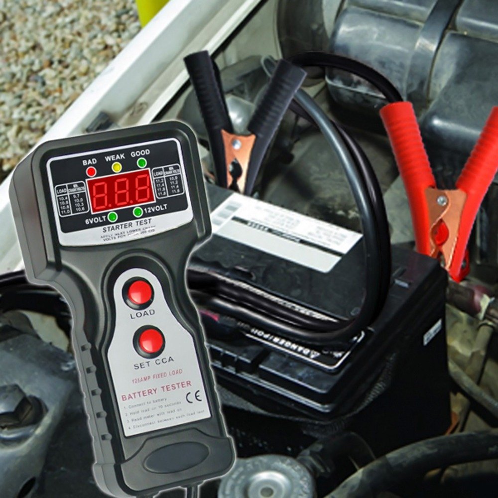 Digital Automotive / Vehicular Auto Battery Tester with 6V and 12V Voltage Indicator