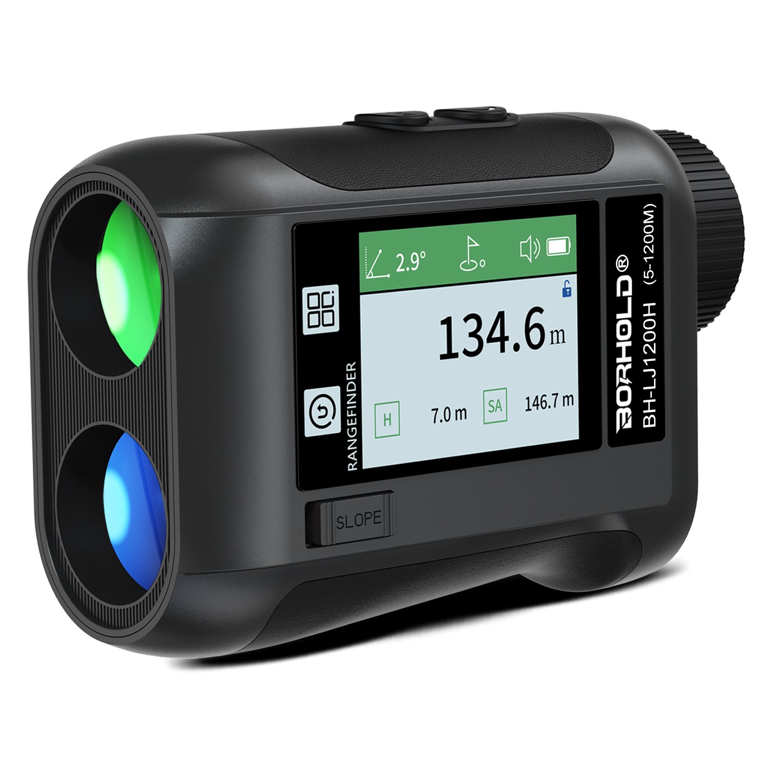 Newly upgraded digital testers 1200m vibration rangefinder Golf rangefinder Laser rangefinder