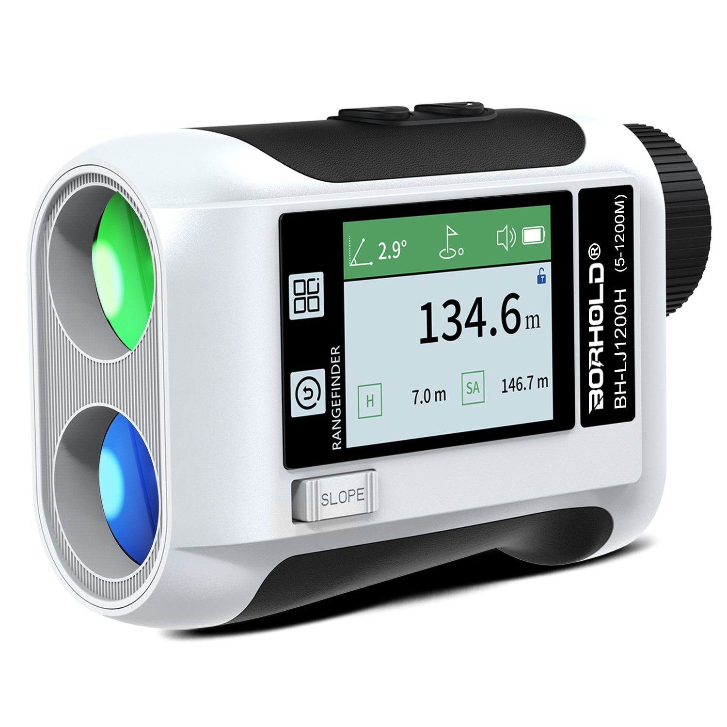 Newly upgraded digital testers 1200m vibration rangefinder Golf rangefinder Laser rangefinder