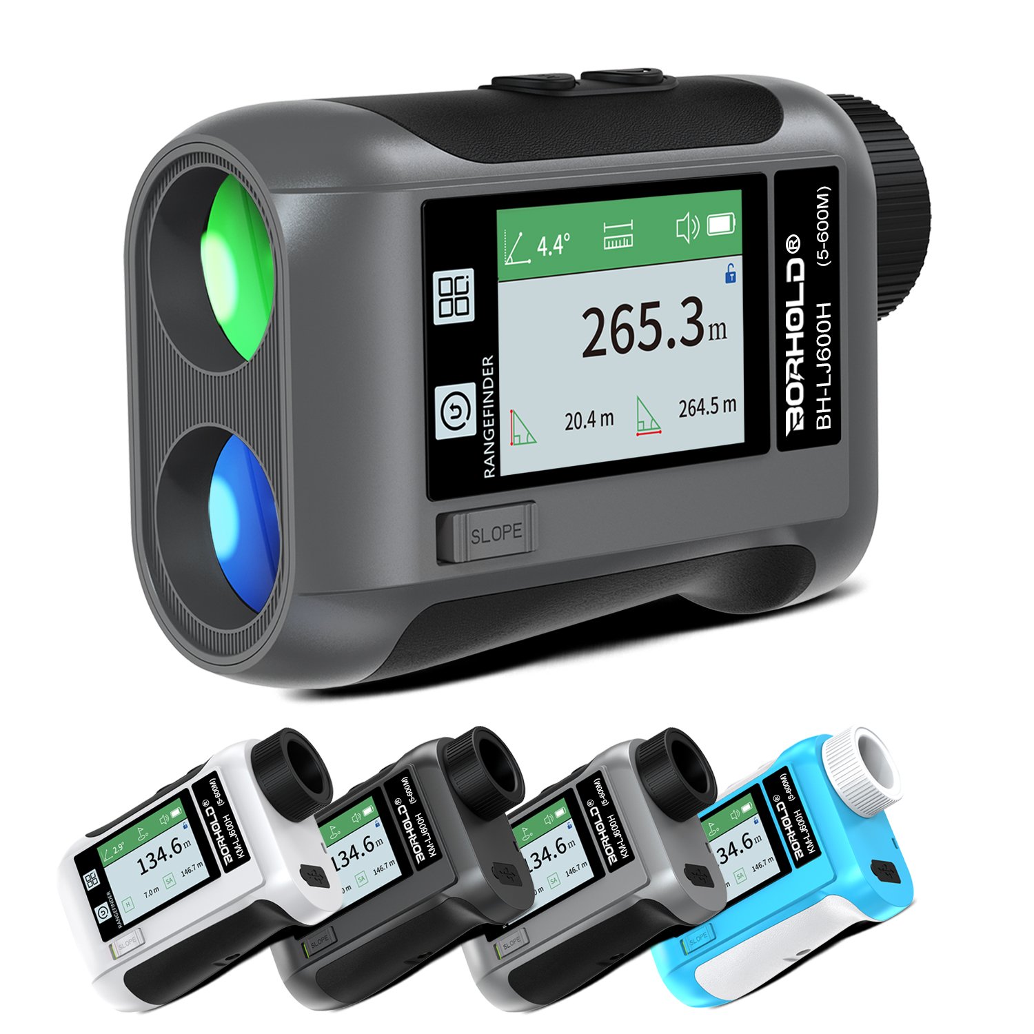 Newly upgraded digital testers 1200m vibration rangefinder Golf rangefinder Laser rangefinder