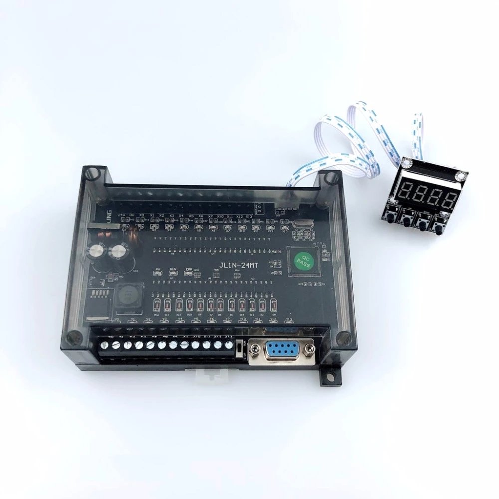 Automation controller device PLC FX1N-24MT drive solenoid valve 12 points in 12 points out plc programmable logic controller
