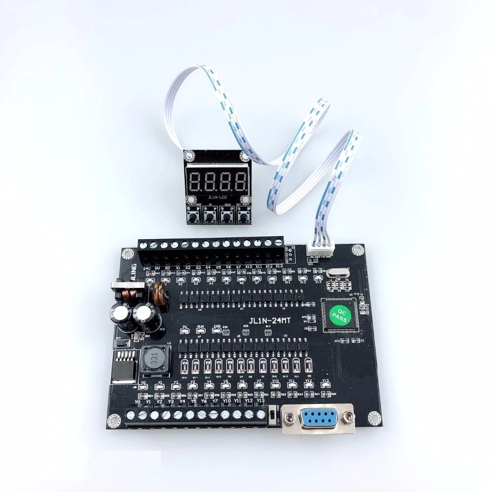 Automation controller device PLC FX1N-24MT drive solenoid valve 12 points in 12 points out plc programmable logic controller