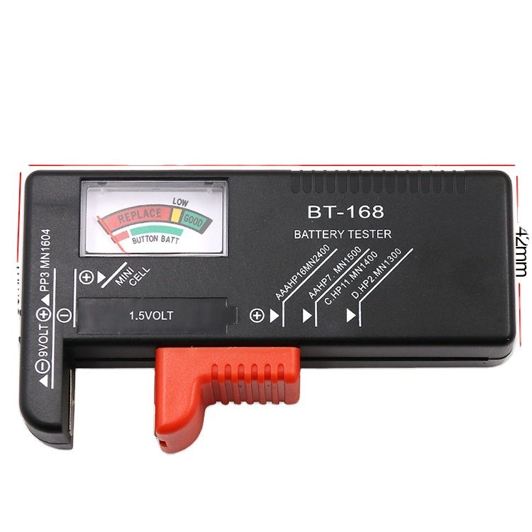 Digital Battery Tester Capacity Checker 1.5V 9V AAA AA Button Cell Battery Voltage Measure Meter Indicator Device