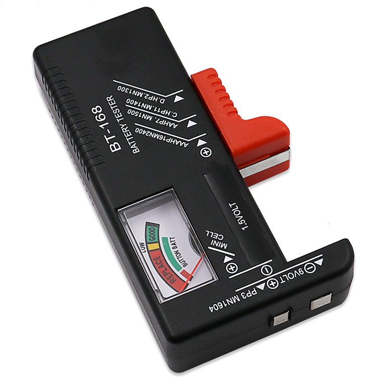 Digital Battery Tester Capacity Checker 1.5V 9V AAA AA Button Cell Battery Voltage Measure Meter Indicator Device