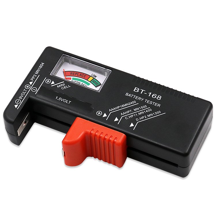 Digital Battery Tester Capacity Checker 1.5V 9V AAA AA Button Cell Battery Voltage Measure Meter Indicator Device