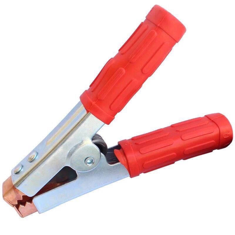 Alligator Clips Iron Electrical Clamps Battery Alligator Clips Insulated Crocodile Clamps Terminal Clips