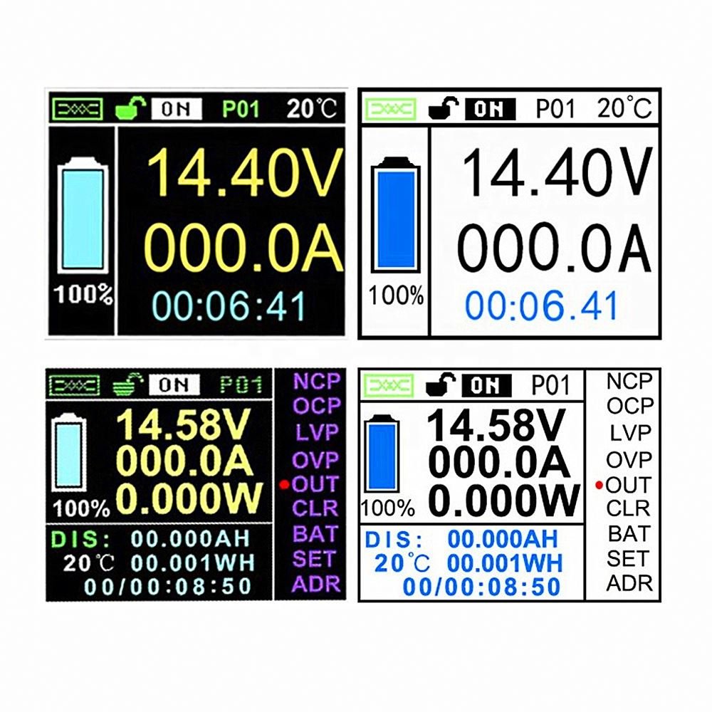New DC 100V 100A 200A 300A Wireless Ammeter Voltage KWh Watt Meter Car Battery Coulometer Capacity Tester Power Monitoring