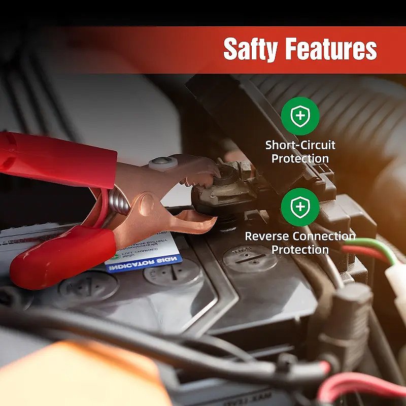 Fast and accurate LAUNCH BST-800 battery tester can print test reports