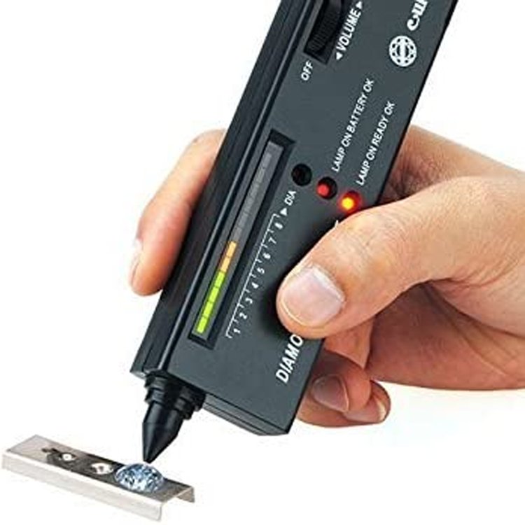 Jewelry Diamond Tester with Leather Case Portable to carry High Accuracy Gem Testing Jewelry Tools