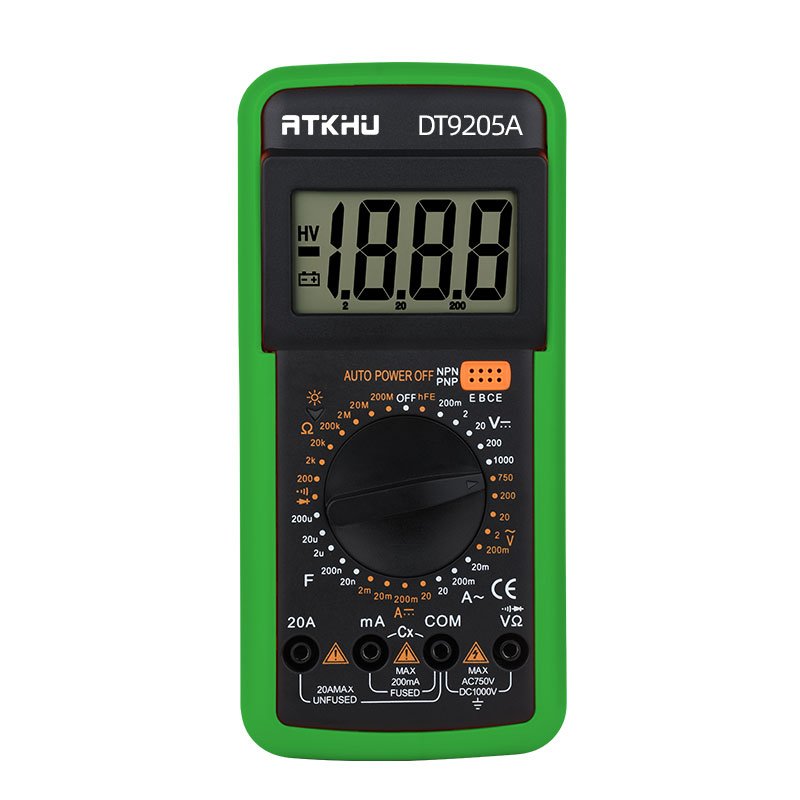 DT9205A AC/DC voltage testers Current Meter Digital smart Multimeter Resistance Tester Pocket multimeter
