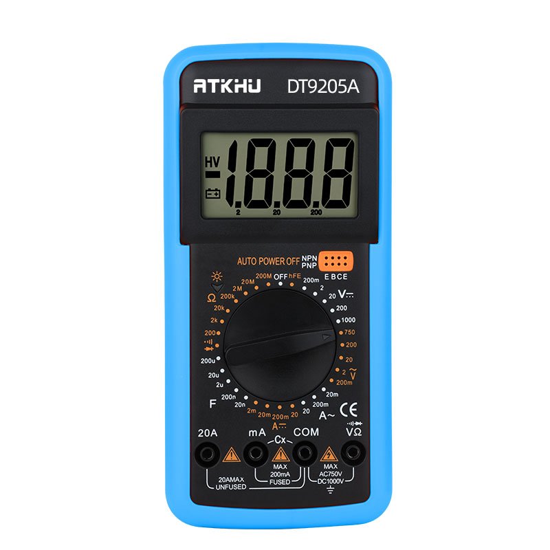 DT9205A AC/DC voltage testers Current Meter Digital smart Multimeter Resistance Tester Pocket multimeter