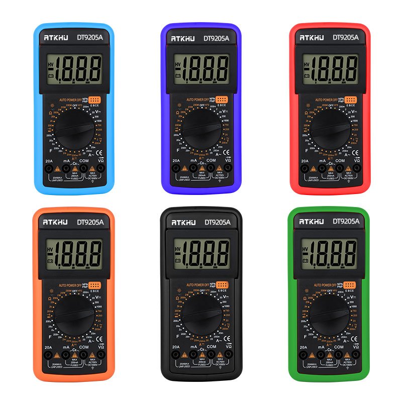 DT9205A AC/DC voltage testers Current Meter Digital smart Multimeter Resistance Tester Pocket multimeter