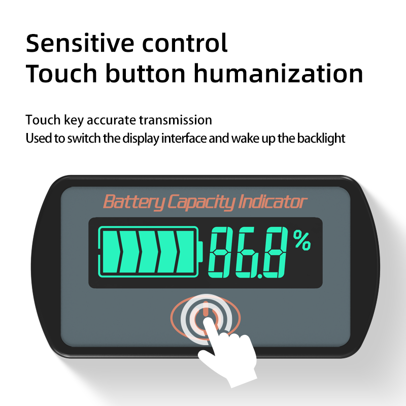 12V 24V 36V 48V Digital Acid Lead Lithium Battery Capacity Indicator tester meter 2s-15s BW-LY7