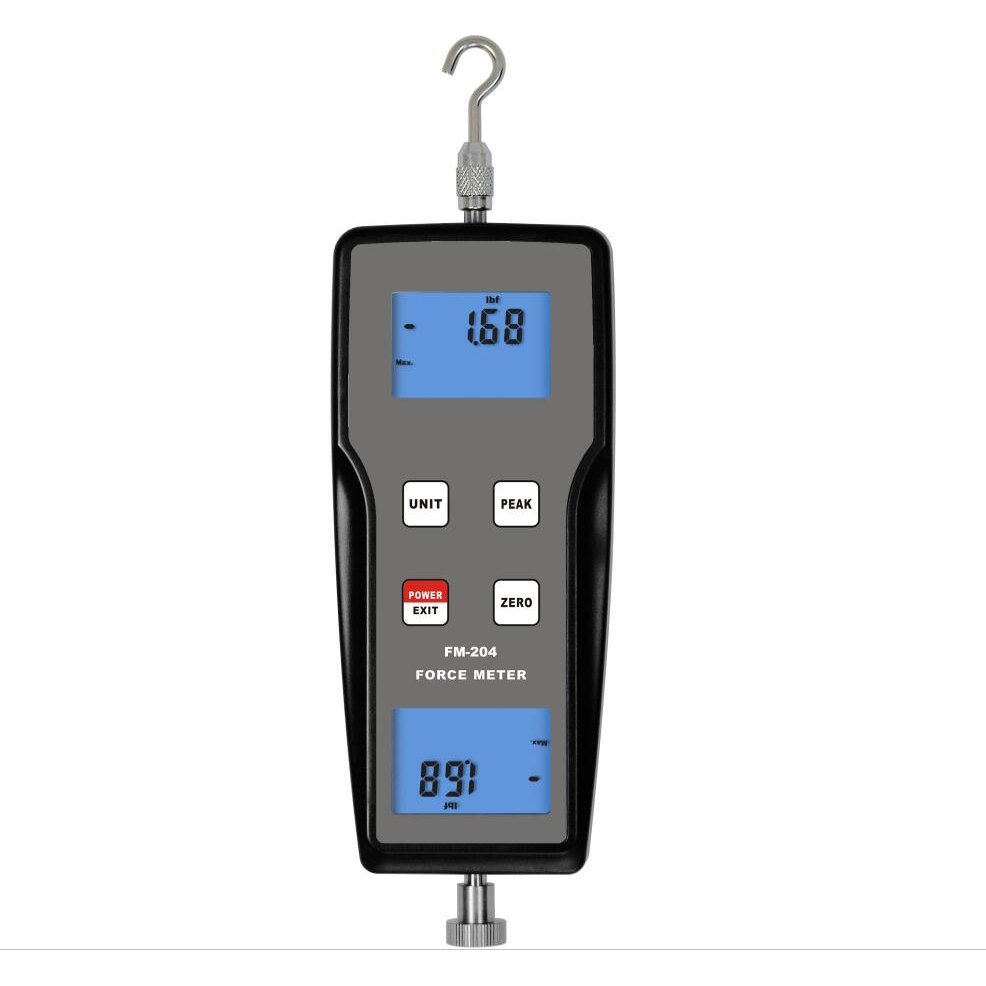 FM204-1000K Digital Force Gauge 9800N Push and Pull Force Tester 2200 Lbf/1000 kgf