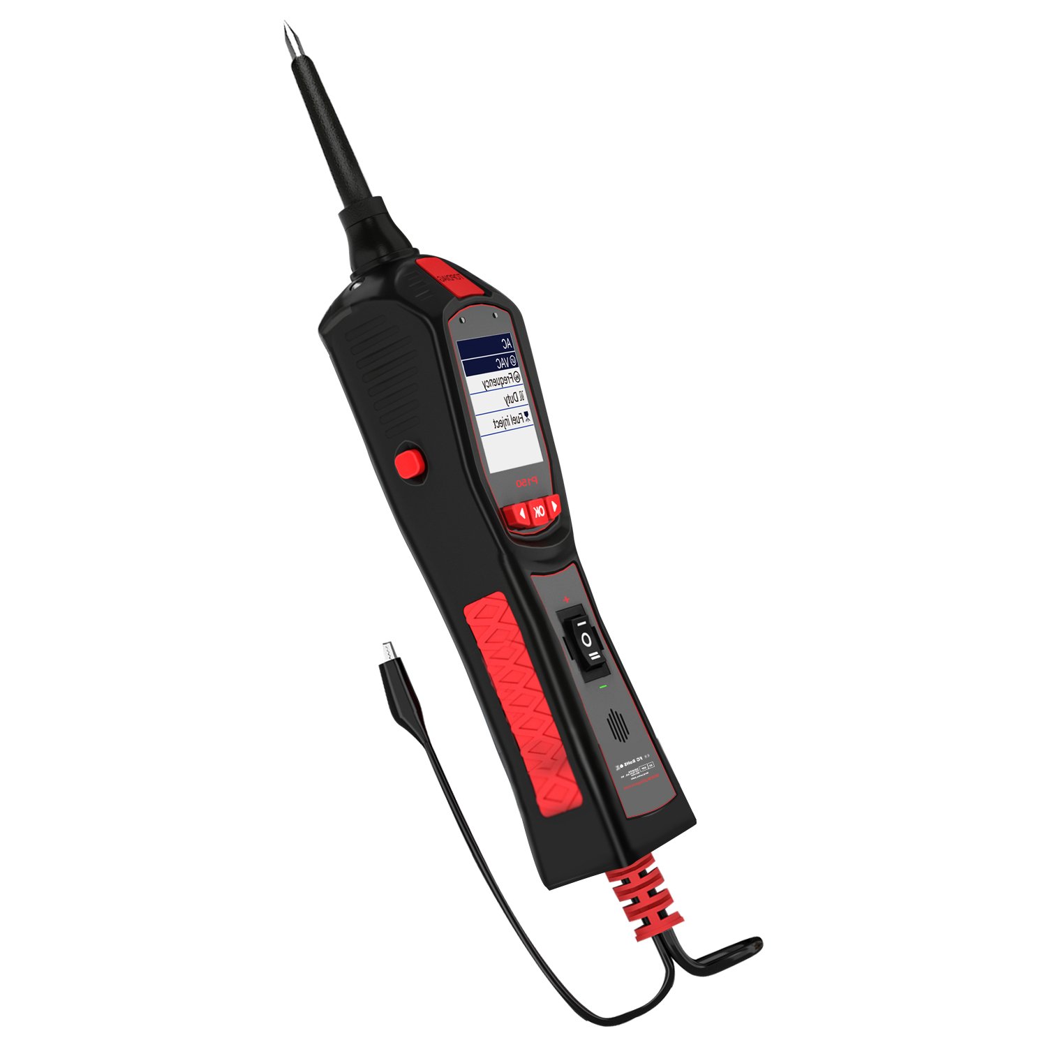 6-30V Battery Tester TopDiag Power Scan P150 PK PS100 Electrical Full System Diagnosis Circuit Tester Tool Test Lead Power probe