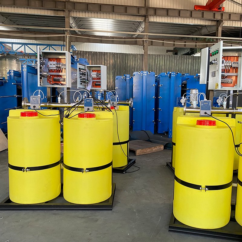Petrochemical wastewater treatment dosing equipment PAC automatic dosing device acid and alkali neutralization dosing system
