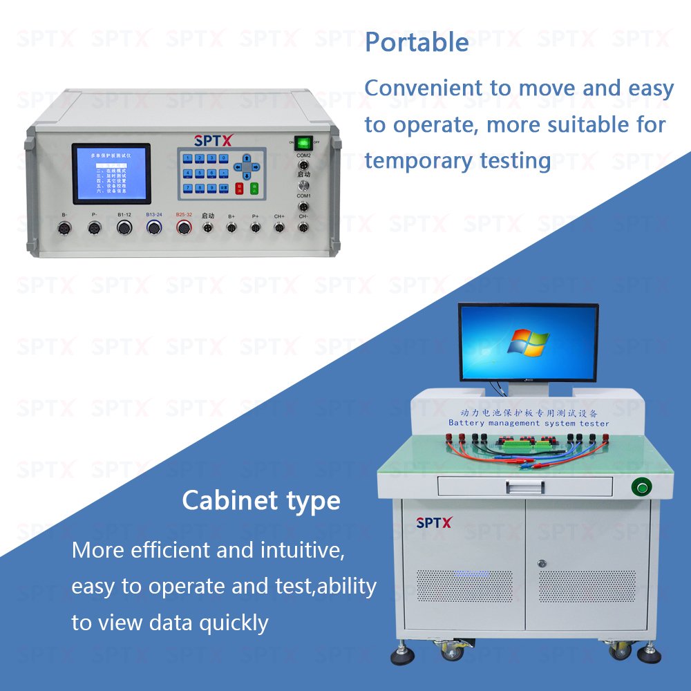 Automatic PCB Tester 1-32 Series High Precision Lithium Battery Protective Plate BMS Tester BMS