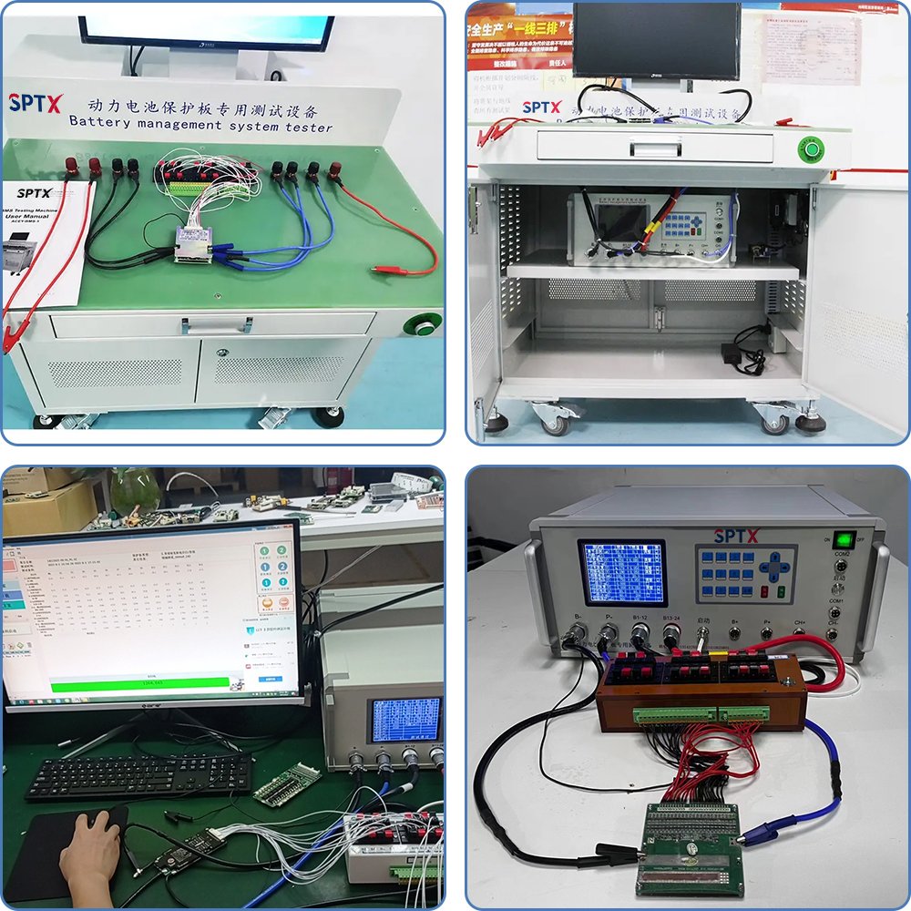 Automatic PCB Tester 1-32 Series High Precision Lithium Battery Protective Plate BMS Tester BMS