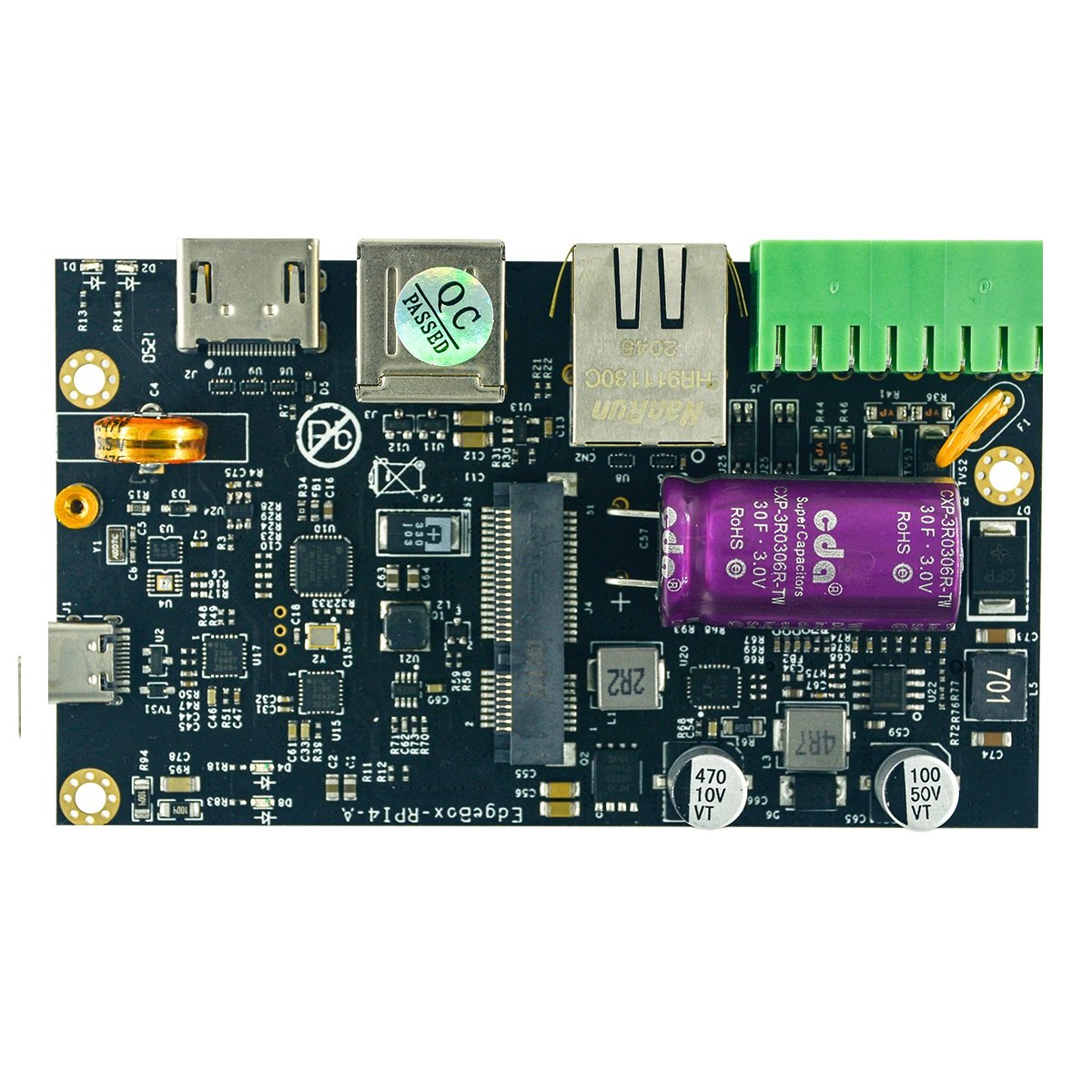 Edge Computing PLC Controller Codesys IO module Modbus CAN BUS Fanless Raspberry Pi CM4 RTU Industrial IOT Programmable Control