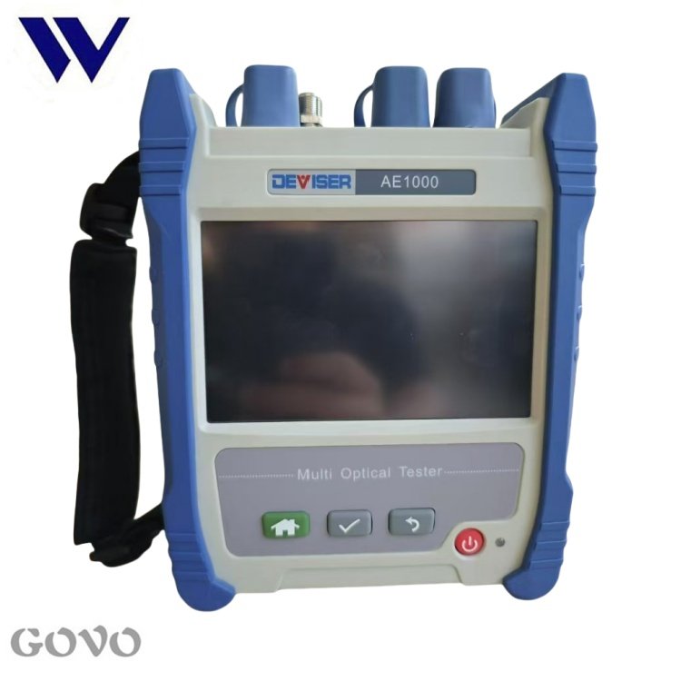 5 inch touchscreen AE1000C SM OTDR 1310/1550nm 36/34dB Deviser AE1000 Portable FTTx OTDR Tester