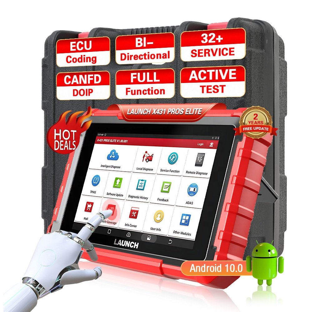 New Arrival Launch X431 Pros Elite Repair 99% of Cars ecu programmer 32+ Hot Reset Functions escaner automotriz
