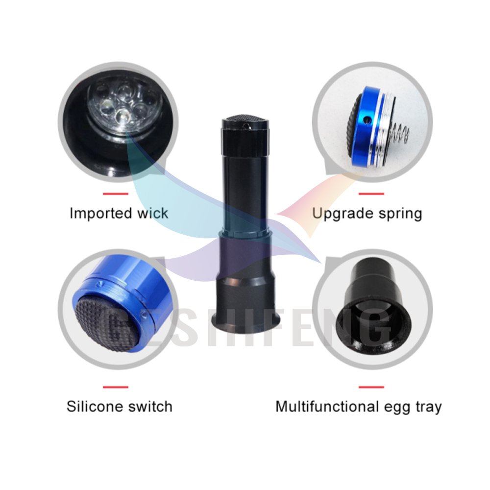 Egg Candler Candling Light Tester for Eggs Distinguishing Fertile Chickens Ducks Quail Eggs